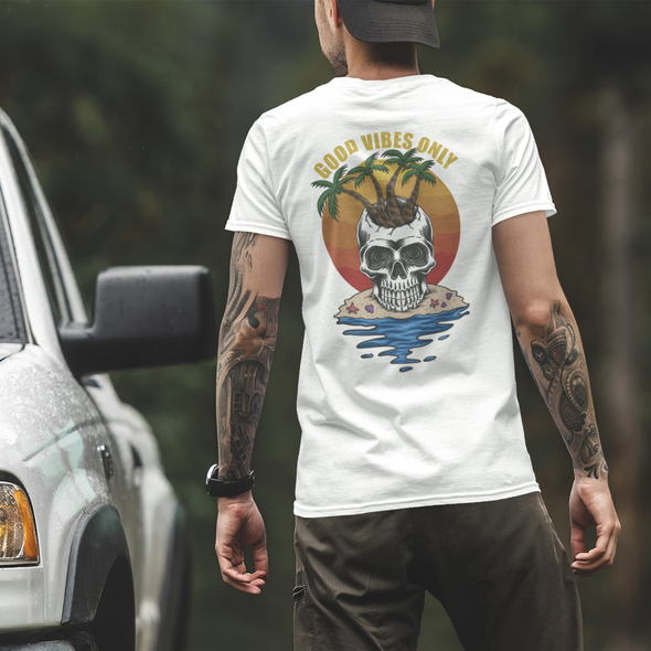 Skull Beach Unisex T-Shirt