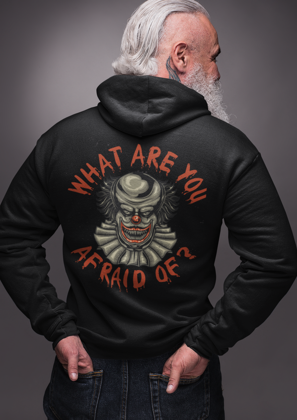 Unisex Scary Clown Printed Hoodie