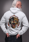 Unisex Hoodie With Panther And Tiger Print