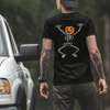Unisex T-shirt With Funny Halloween Skeleton