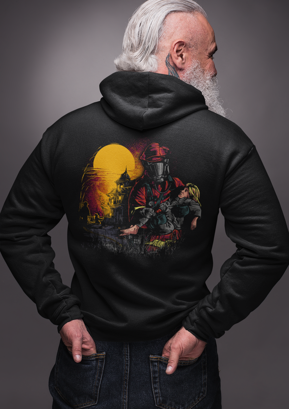 Unisex Firefighters Printed Hoodie