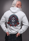 Dia De Los Muertos Girl Roses Printed Hoodie