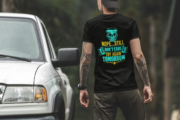 Skull Back Printed Unisex T-shirt