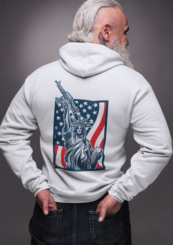 Liberty Printed Unisex Hoodie