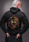 Unisex Hoodie With Panther And Tiger Print