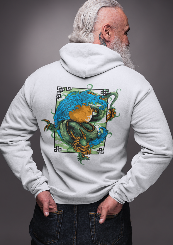 Snake Printed Unisex Hoodie