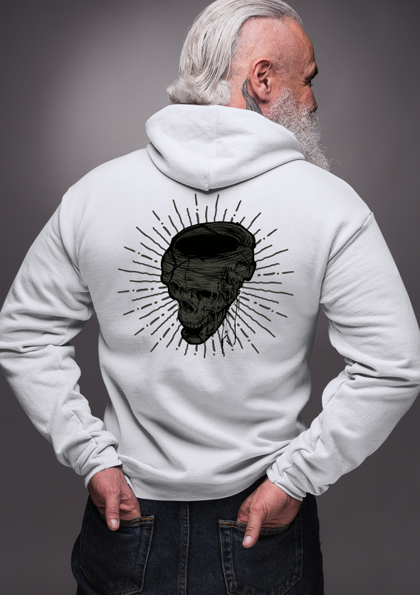 Skull Printed Hoodie