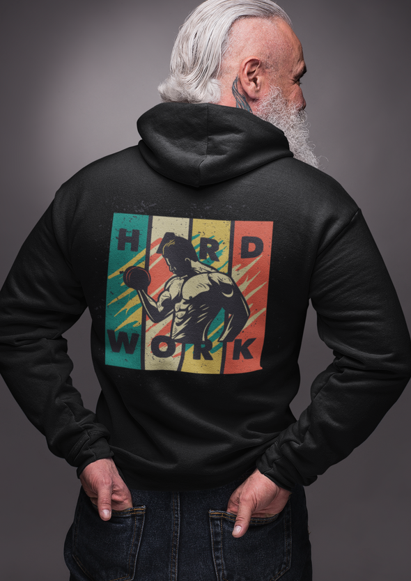 Gym Bodybuilder Unisex Printed Hoodie