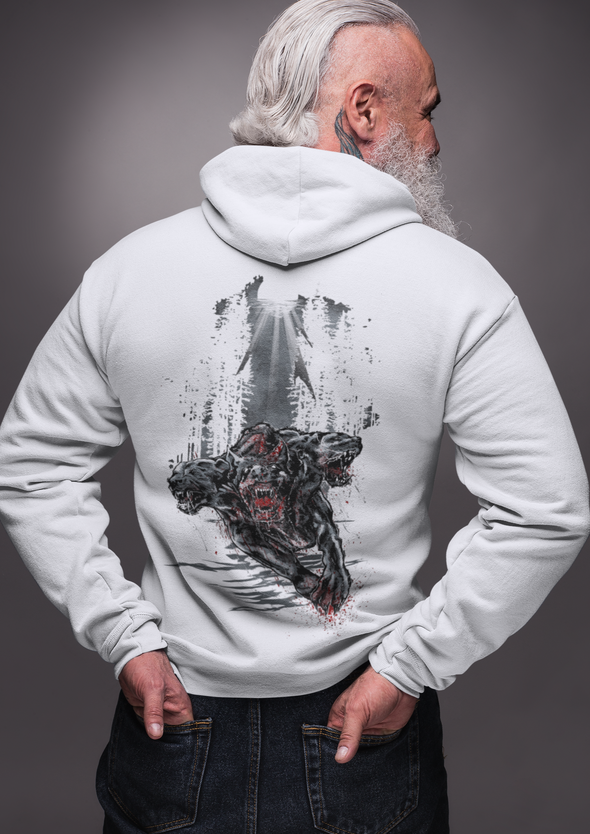 Unisex Cerberus Printed Hoodie