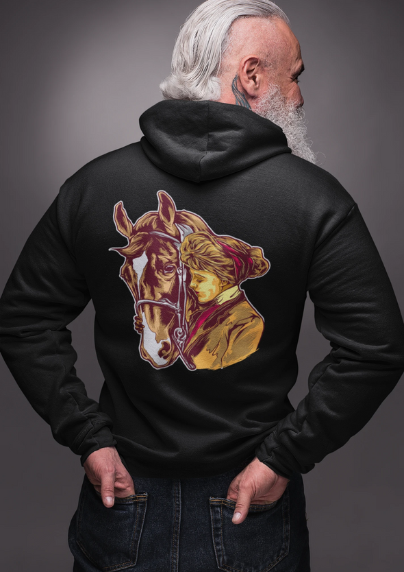 Horse Printed Unisex Hoodie