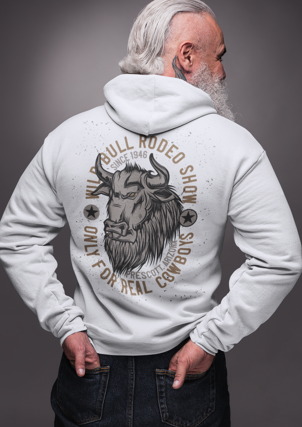 Bulls Head Unisex Printed Hoodie