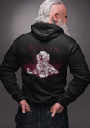 Unisex Duck Dog Vintage Printed Hoodie