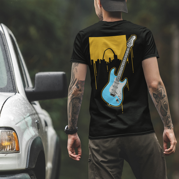 Guitar Printed Unisex T-shirt