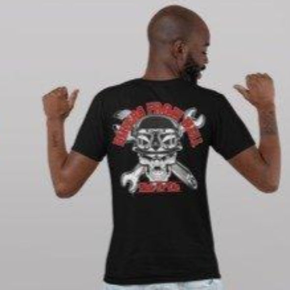 Unisex T-shirt With Bikers From Hell Print