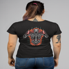 Unisex T-Shirt With Skull Boxing Print