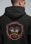 Burning Panther And Thunder Hoodie