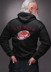 Unisex Steak Printed Hoodie