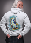 Unisex Hammer Shark Printed Hoodie