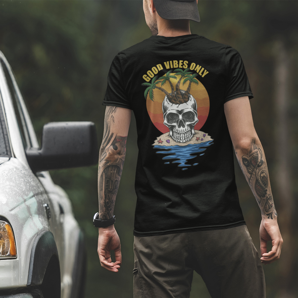 Skull Beach Unisex T-Shirt