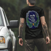 White Gorilla Printed Unisex T-shirt