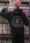 Dia De Los Muertos Girl Roses Printed Hoodie