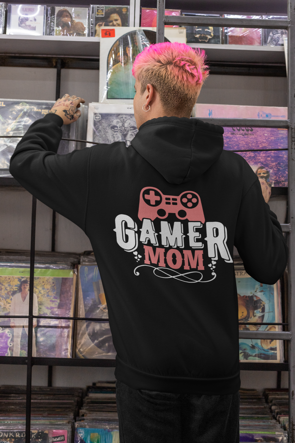 Gamer Mom Printed Hoodie