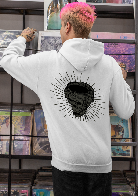 Skull Printed Hoodie