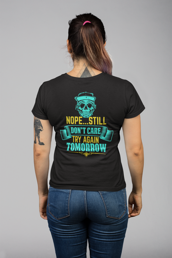 Skull Back Printed Unisex T-shirt