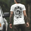 Silhouette Oriental Dragon Unisex T-shirt