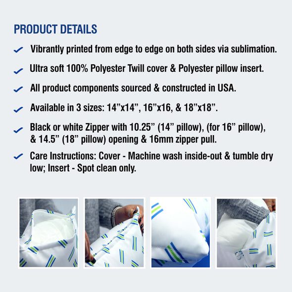 Personalized Grandma Premium Pillow "Love That's Never Ending, and A Heart That's made