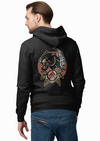 Unisex Rose Panther Printed Hoodie