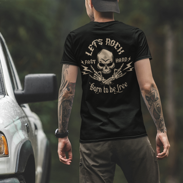 Born To Be Free Skull Unisex T-shirt