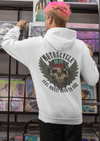Unisex Motocross Skull Biker Printed Hoodie