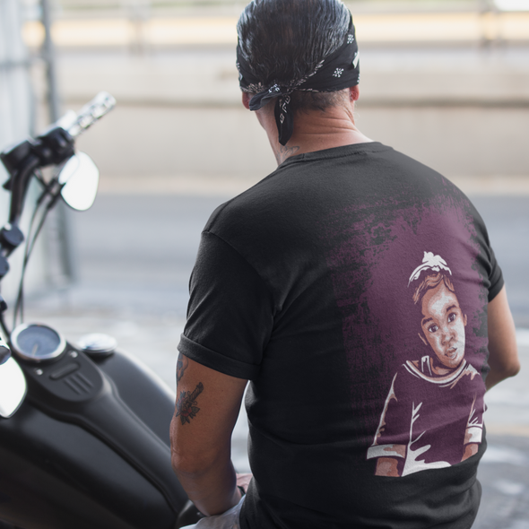 Unisex T-shirt With Frizzy Hair