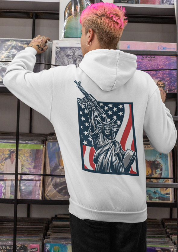 Liberty Printed Unisex Hoodie