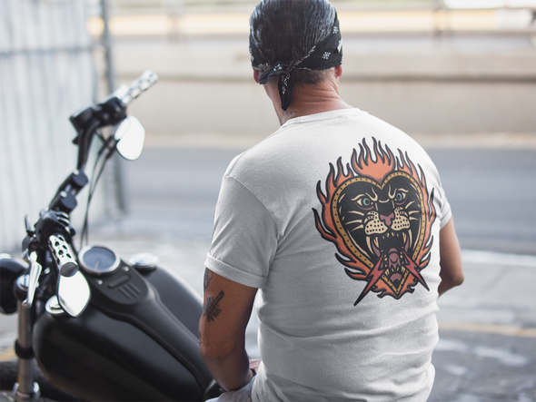 Burning Panther Unisex T-shirt