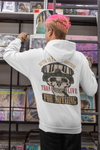 Soldier Skull Helmet Printed Hoodie