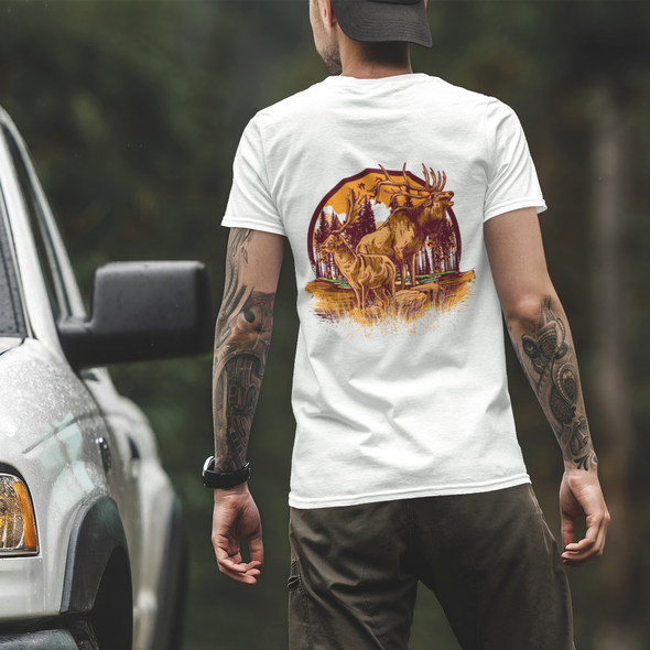Hunting Printed Unisex T-shirt