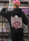 Unisex Snake Printed Hoodie
