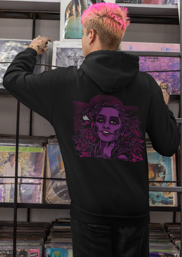 Unisex Girls Printed Hoodie