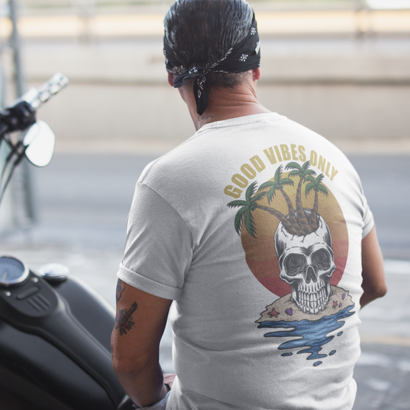 Skull Beach Unisex T-Shirt