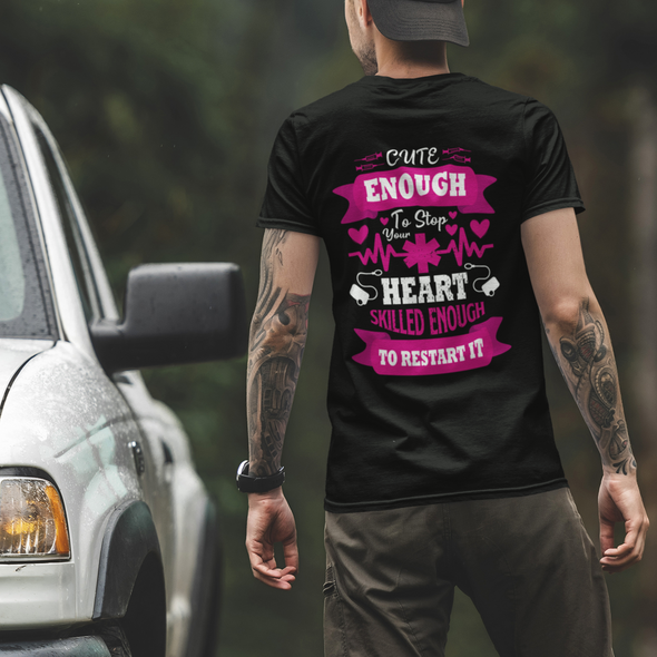 Unisex Nurse Typographic T-shirt