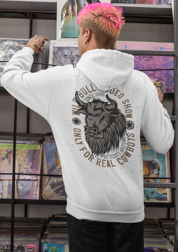 Bulls Head Unisex Printed Hoodie