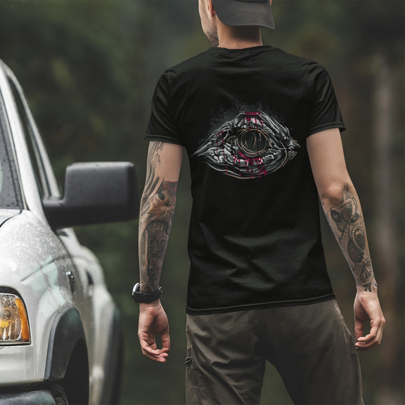 Unisex T-shirt With Beast Print