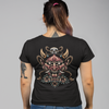 Unisex T-Shirt With Oni Mask Print