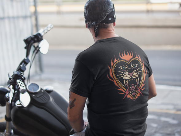 Burning Panther Unisex T-shirt