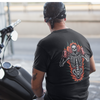 Unisex T-Shirt With Skull Boxing Print