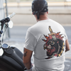 T-Shirt With Panther and Dagger Print