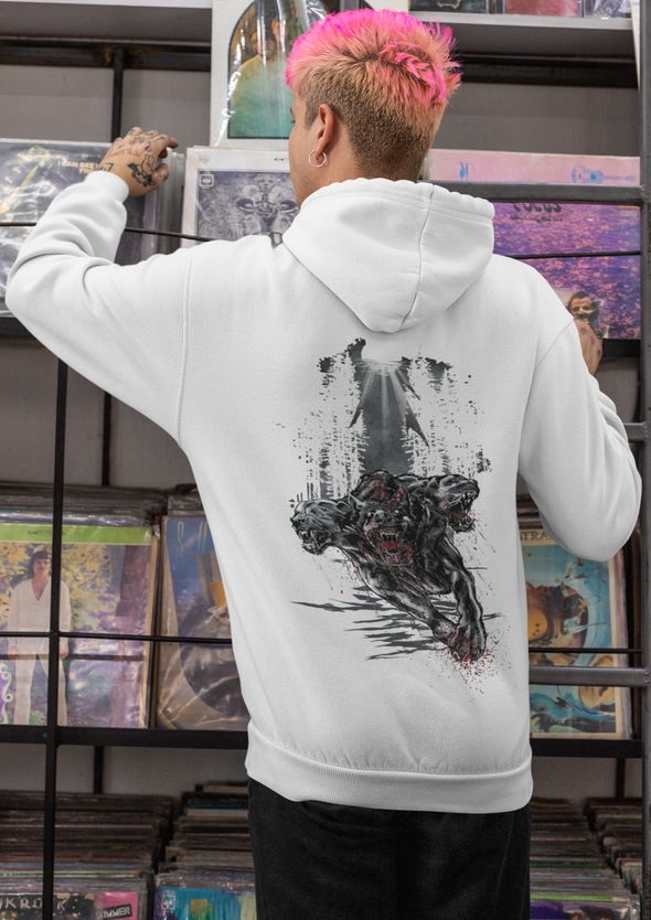 Unisex Cerberus Printed Hoodie