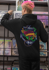 Unisex Heart Printed Hoodie
